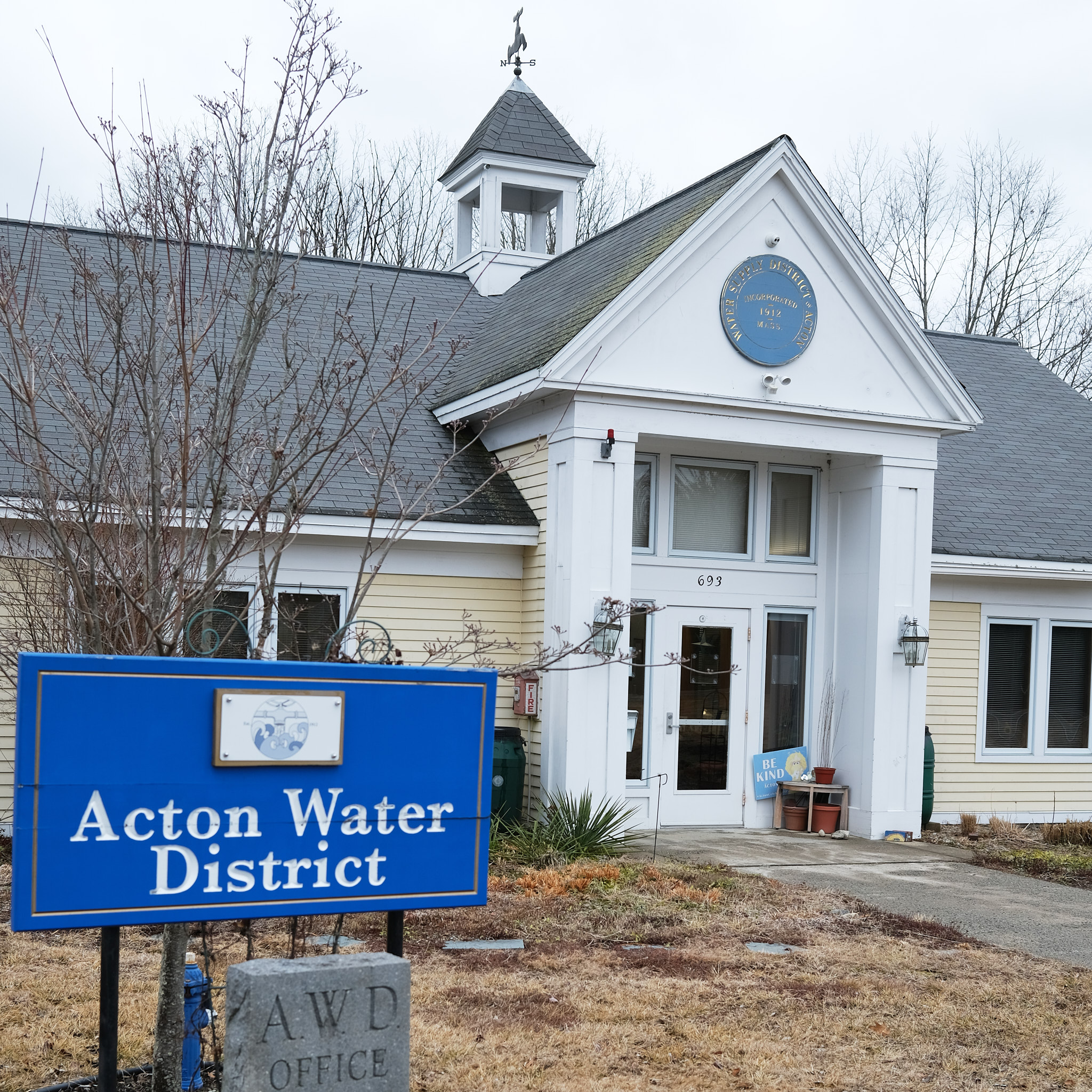 Entrance to Acton Water District office